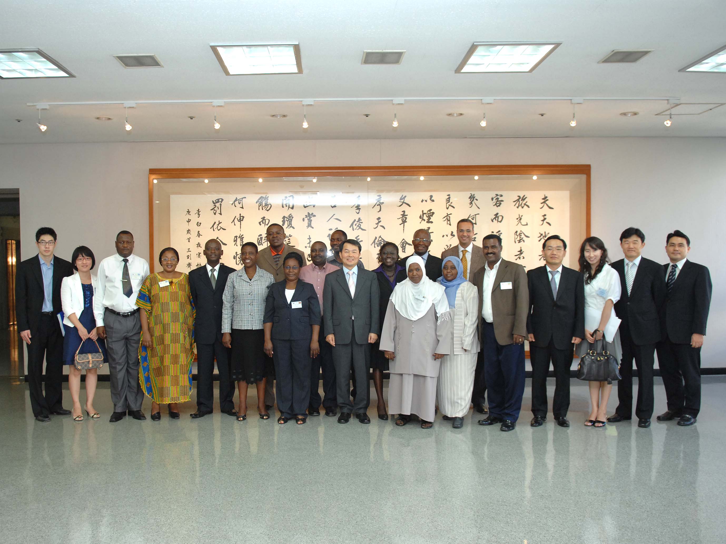 [08_27_08]Vice Minister welcomes the Public Prosecutors of African Countries