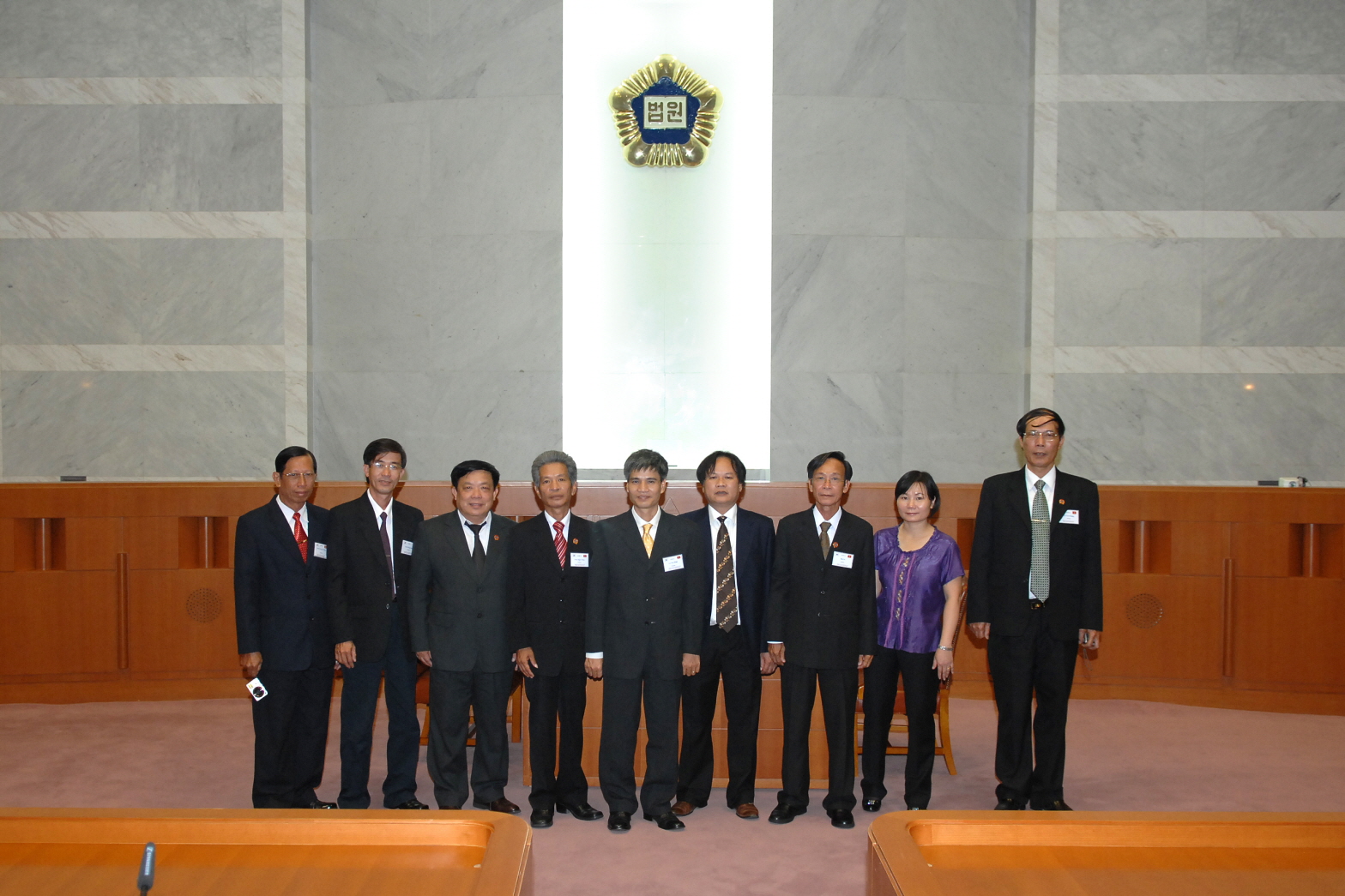 [07_19_09]Vietnam judiciary takes part in the Judicial Training Program at the Supreme Court of Korea