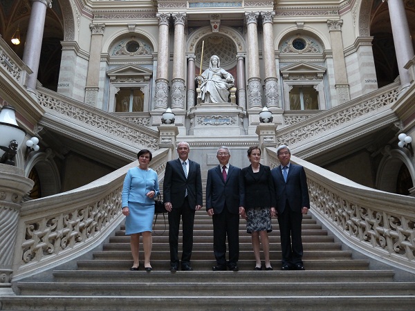 [10_12_14]Chief Justice Yang's Official Visits to Austria, Finland and Croatia