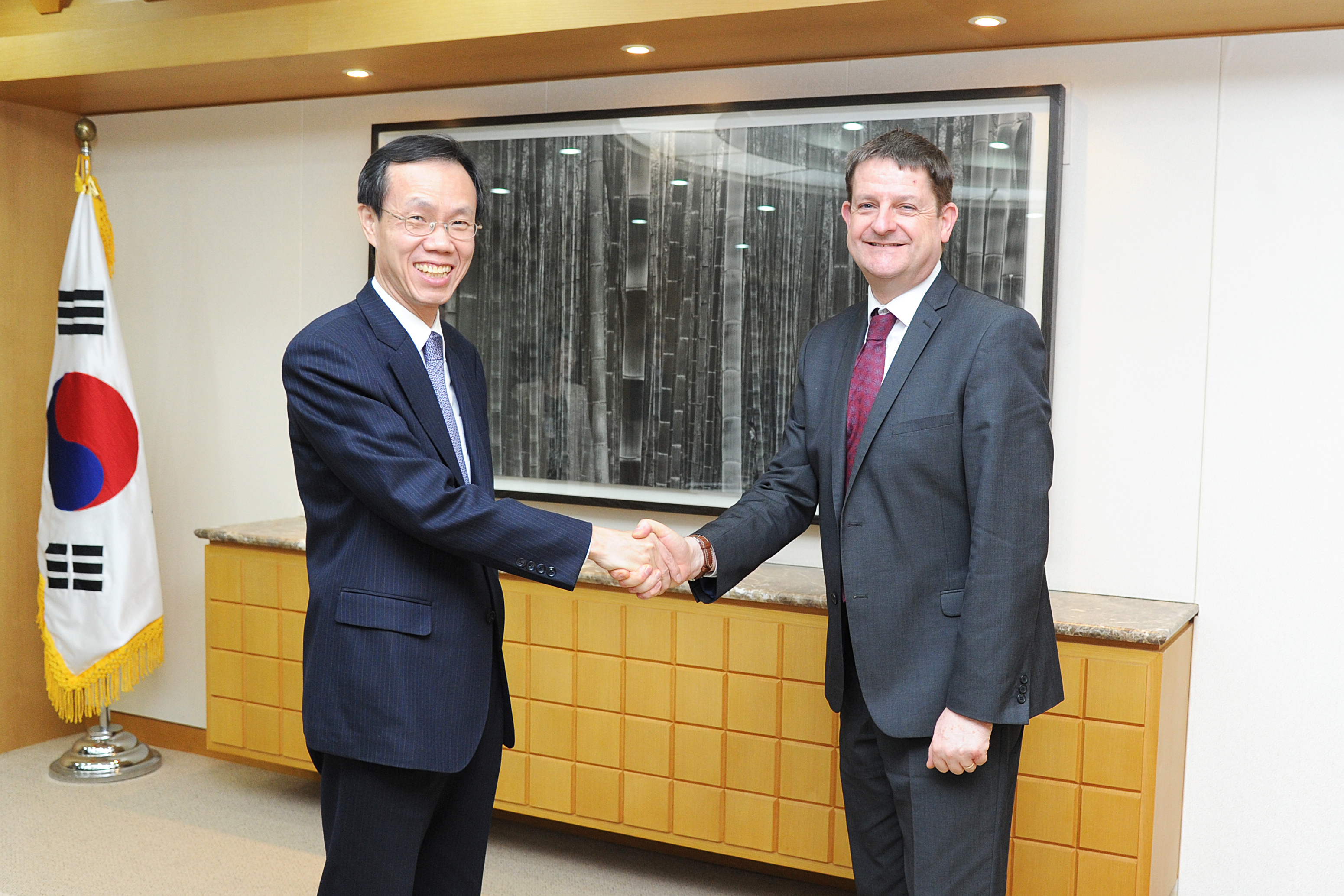 영국 사무변호사회 대표단 대법원 방문