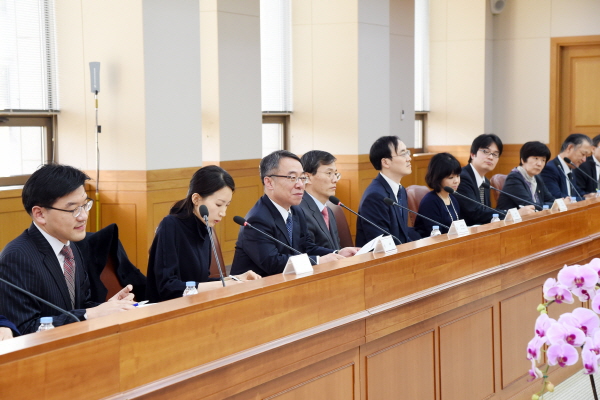 [12_11_15] Visit of the Delegation from Japan Federation of Bar Associations to the Supreme Court of Korea