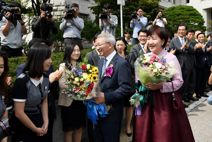 Retirement Ceremony of Chief Justice YANG Sung-tae