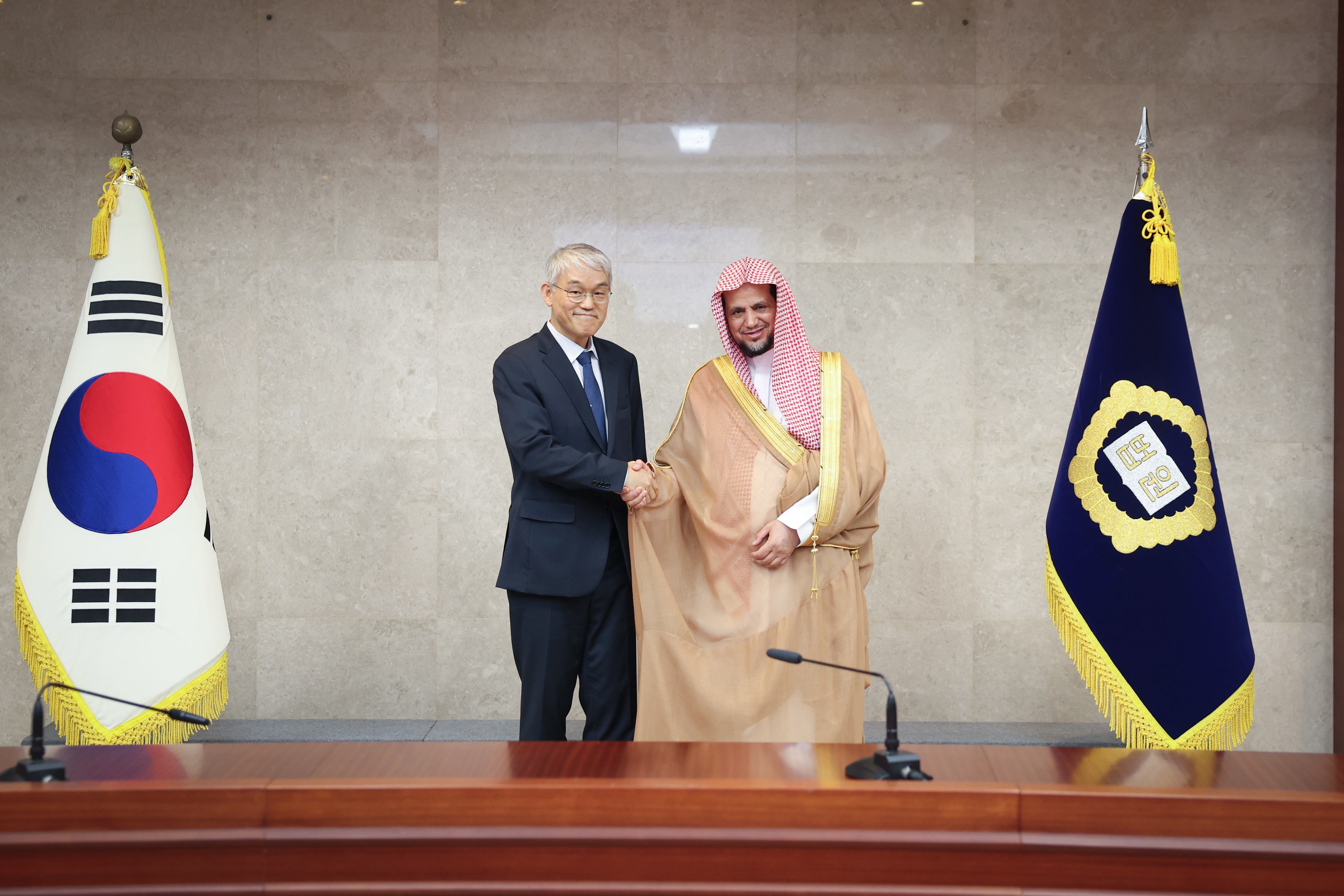 Saudi Attorney General visits the Supreme Court