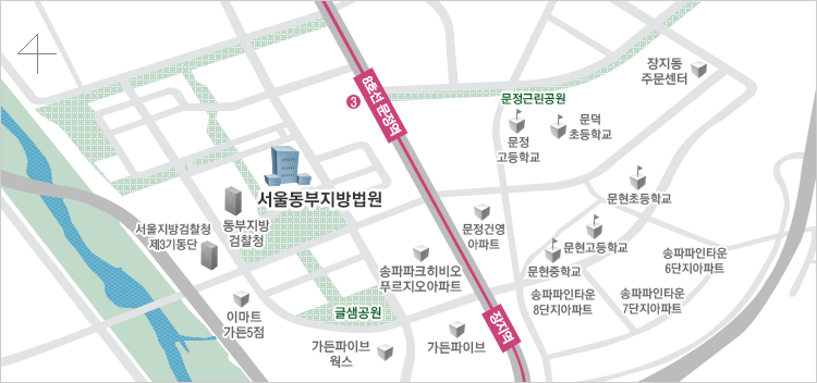 서울동부지방법원 약도 - 자세한 내용은 아래의 표를 참고하세요.